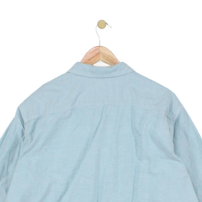 Mens Oxford Shirt Button Up Long Sleeve