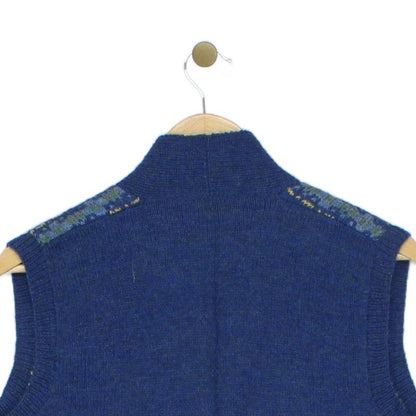 Womens Sweater Vest Jumper Uk Made Wool