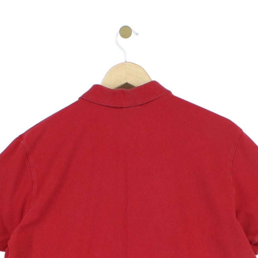 Mens Big Pony Polo Shirt Logo Short Sleeve