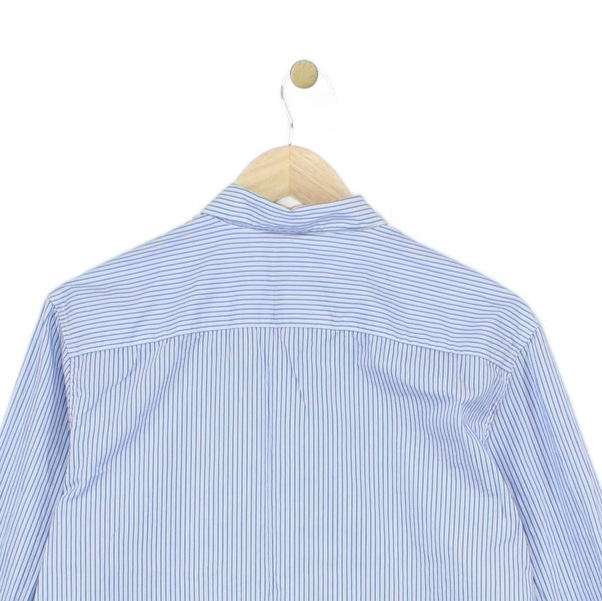 Mens Striped Shirt Made In Portugal Long Sleeve