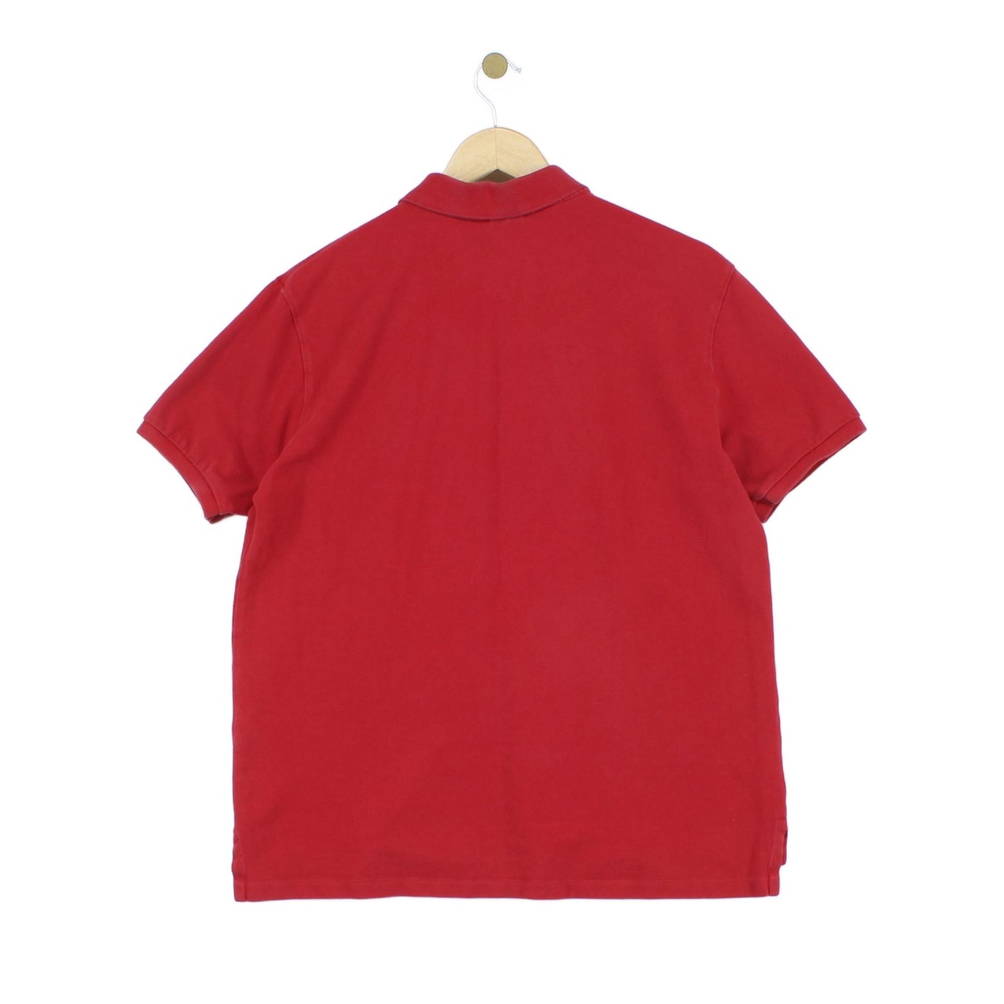 Mens Big Pony Polo Shirt Logo Short Sleeve