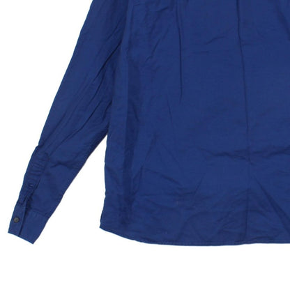 Mens Shirt Button Up Long Sleeve Cotton