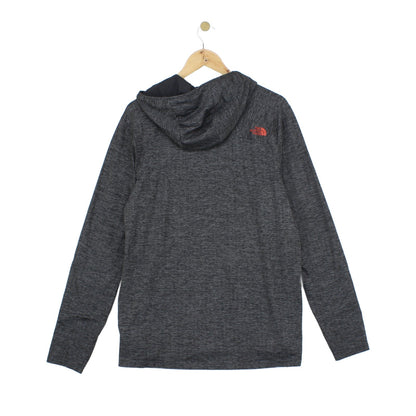 Mens Hoodie Snap Neck Flash Dry