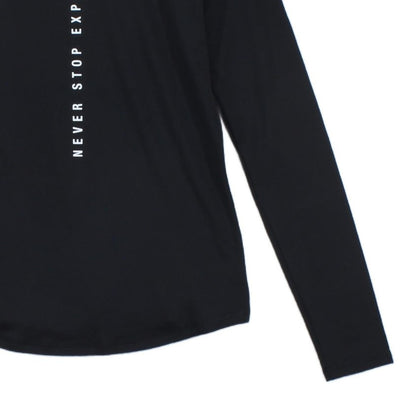 Womens 1/4 Zip T-Shirt Outdoor Long Sleeve