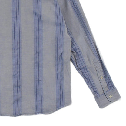 Mens Striped Shirt Made In Italy Long Sleeve