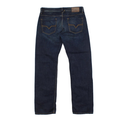 Mens Larkee Jeans Regular Straight Denim Classic