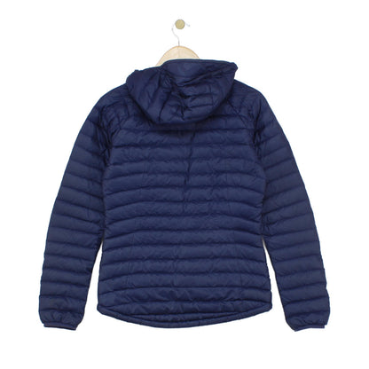 Womens Microlight Alpine Quilted Jacket Hooded Insulated Down