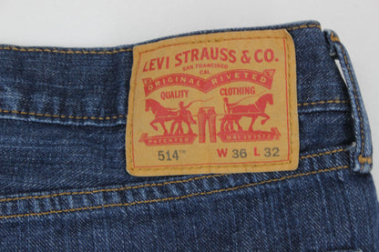 Mens 514 Jeans Straight Leg Denim Classic