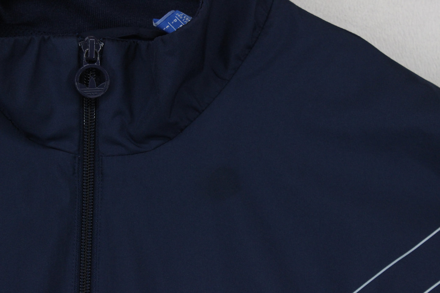 Mens Track Jacket 1/4 Zip Streetwear Logo Retro