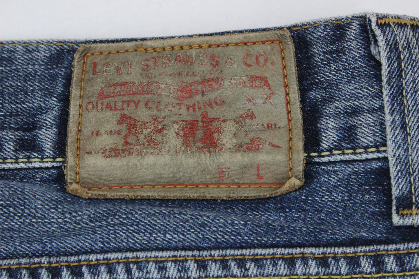 Mens 506 Jeans Distressed Standard