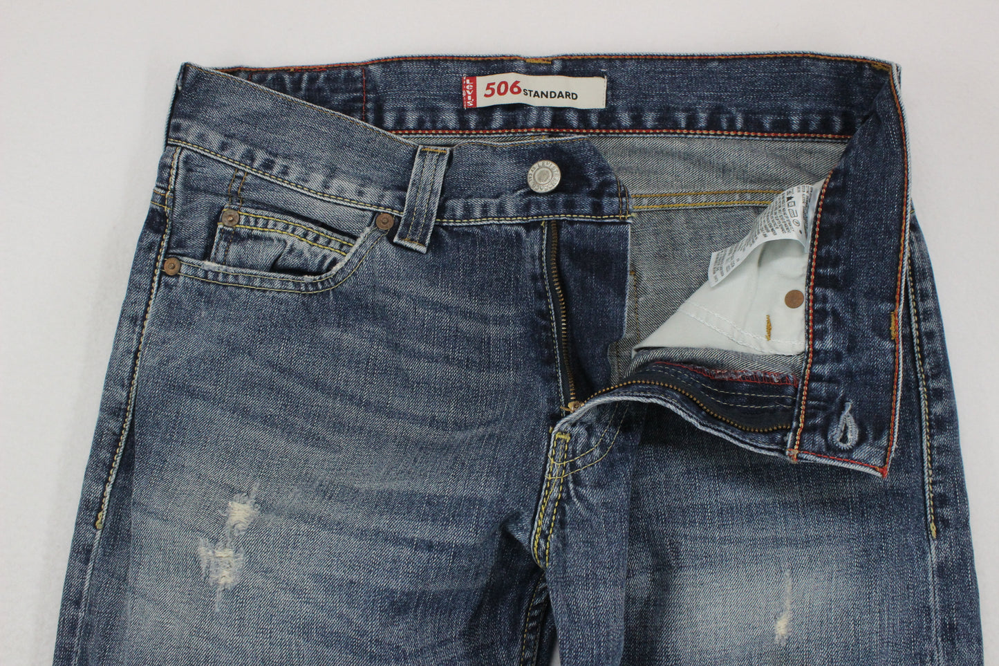 Mens 506 Jeans Distressed Standard