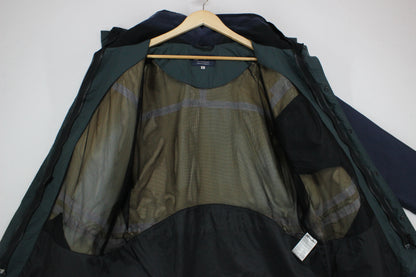 Mens Goretex Waterproof Jacket Hooded Full Zip Outdoor