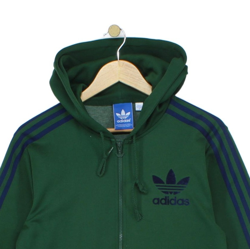 Mens Hoodie Full Zip Retro