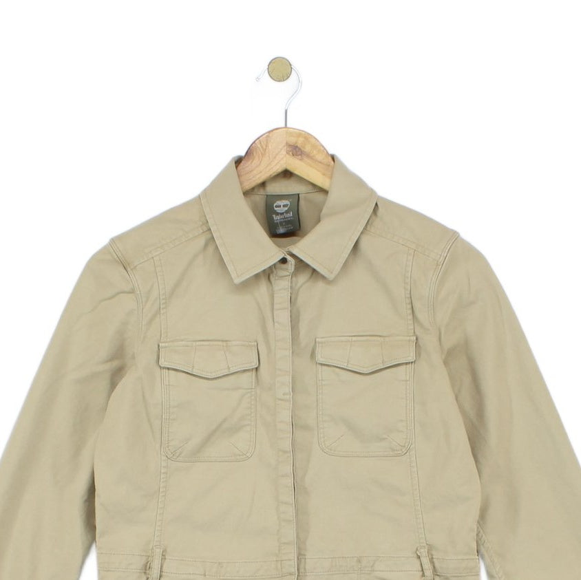 Womens Overcoat Earthkeepers Long Sleeve Canvas