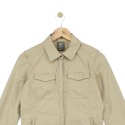 Womens Overcoat Earthkeepers Long Sleeve Canvas