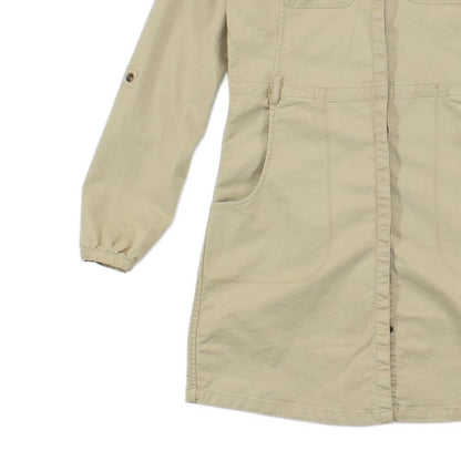 Womens Overcoat Earthkeepers Long Sleeve Canvas