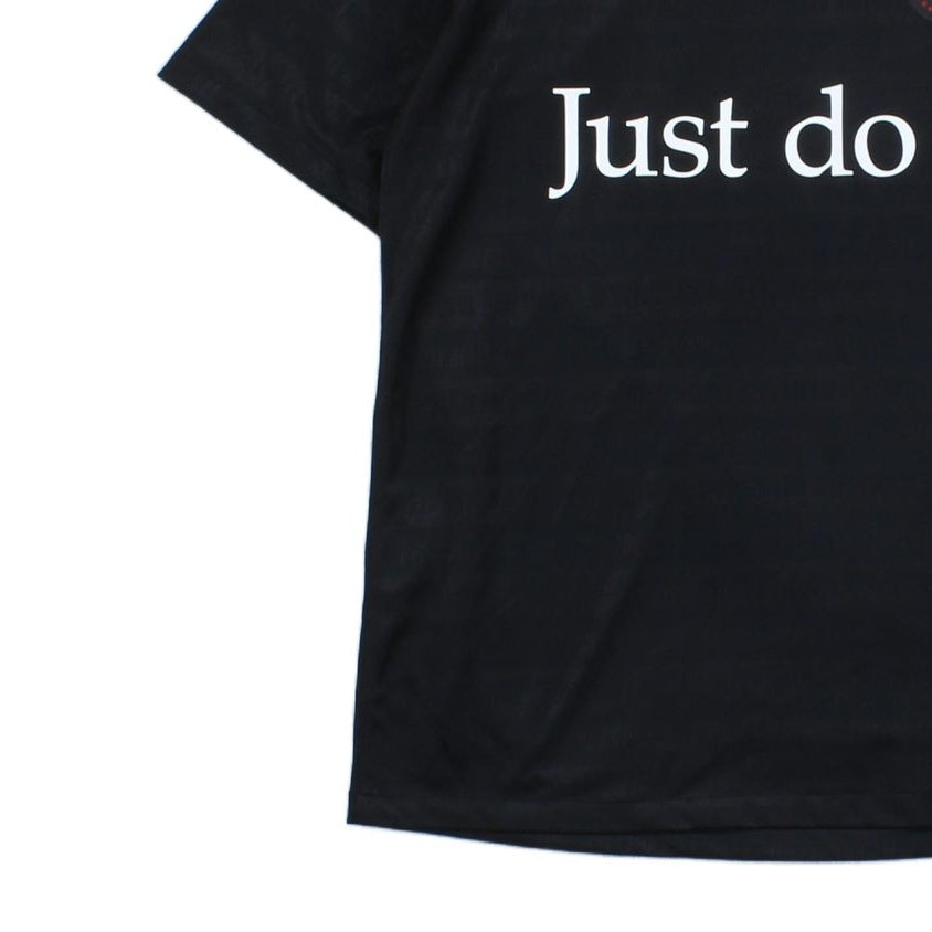 Mens Football T-Shirt Just Do It Athletic Dri