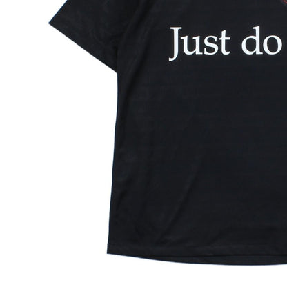 Mens Football T-Shirt Just Do It Athletic Dri
