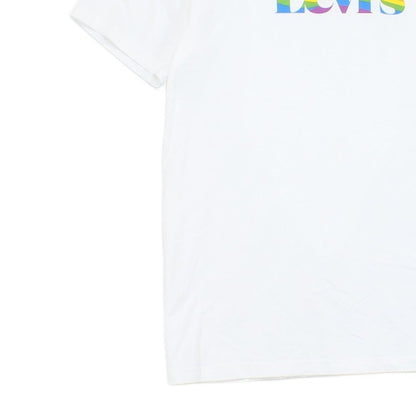 Mens Pride T-Shirt Rainbow Graphic Crew Neck