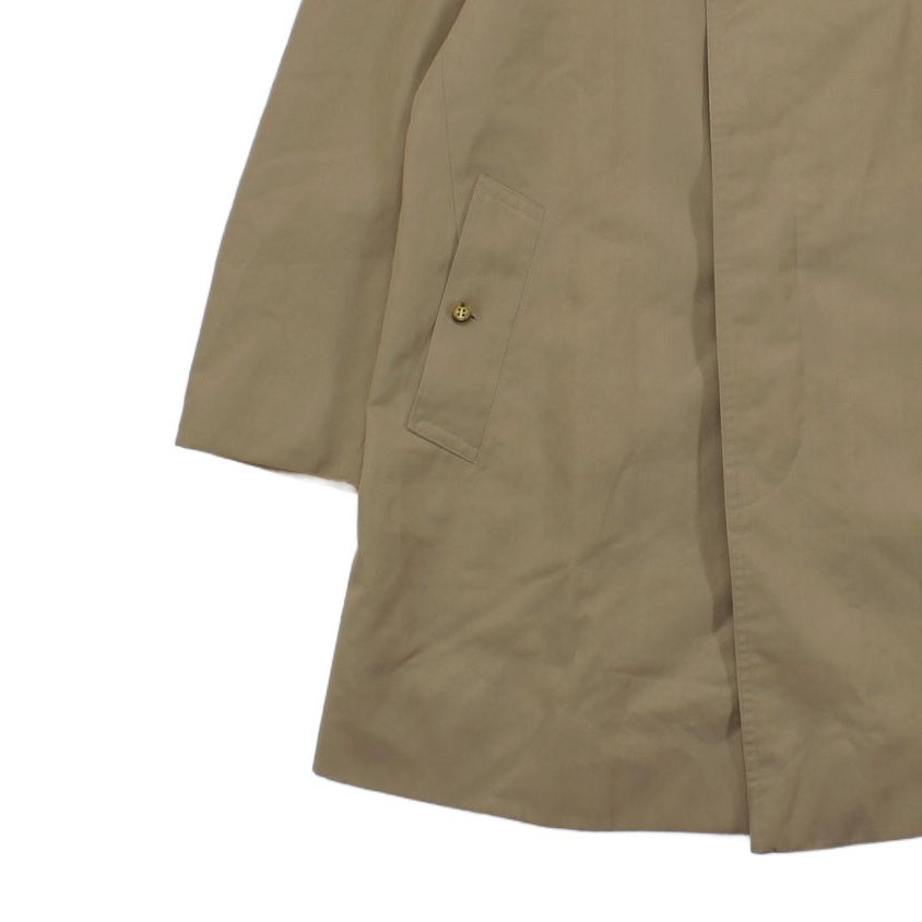 Womens Trench Coat Plaid Lining Classic
