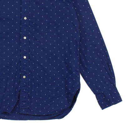 Mens Patterned Shirt Custom Fit Long Sleeve