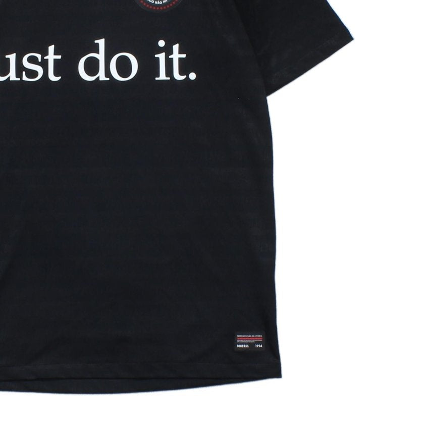 Mens Football T-Shirt Just Do It Athletic Dri