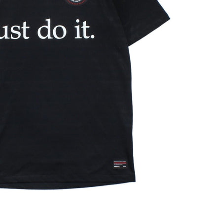Mens Football T-Shirt Just Do It Athletic Dri