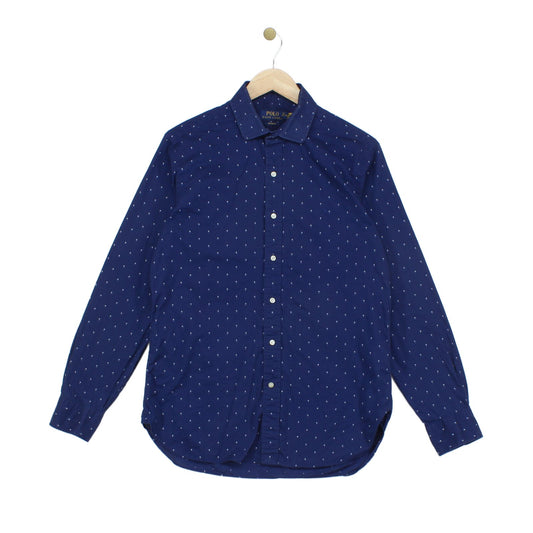 Mens Patterned Shirt Custom Fit Long Sleeve