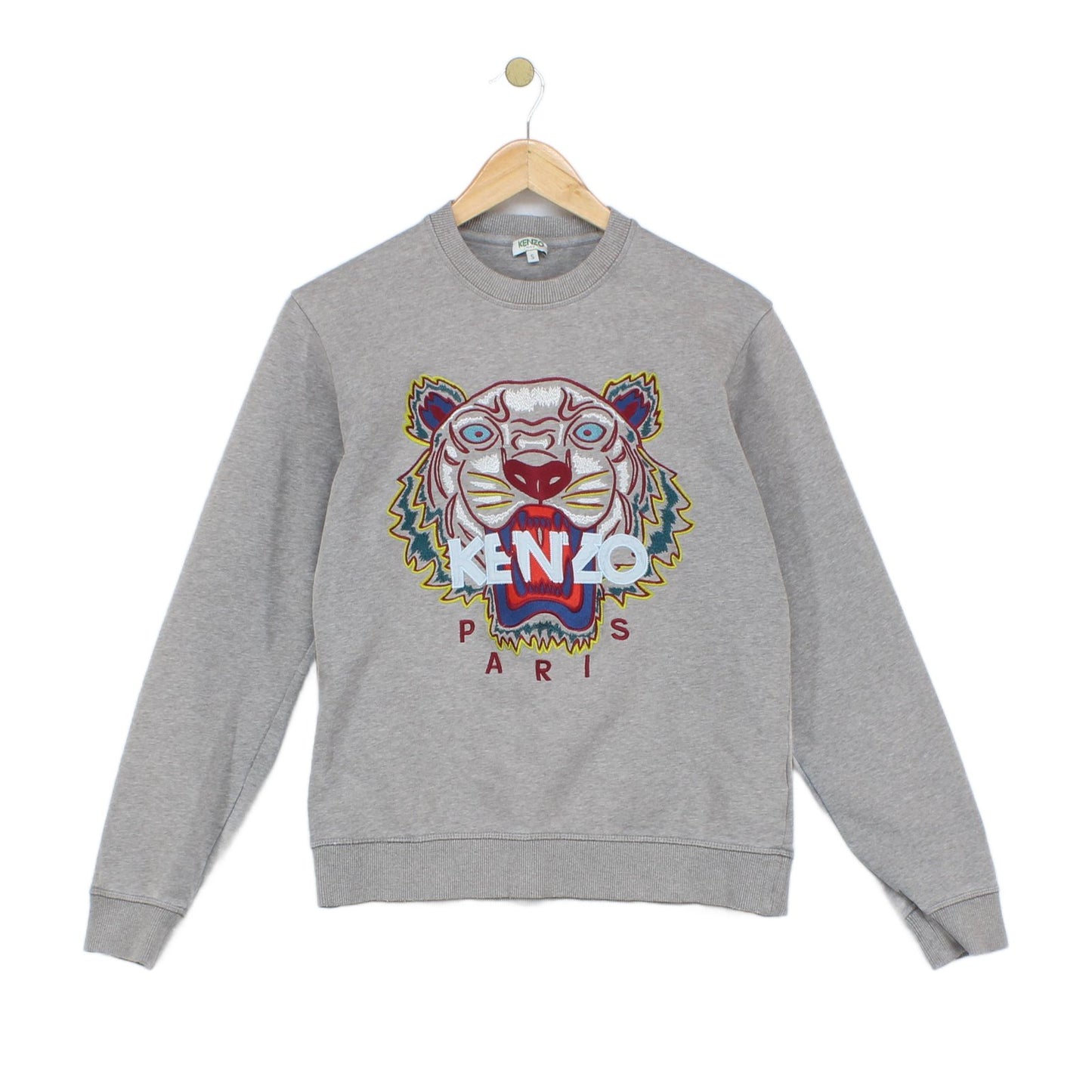 Womens Sweatshirt Made In Portugal Tiger Paris Crew Neck