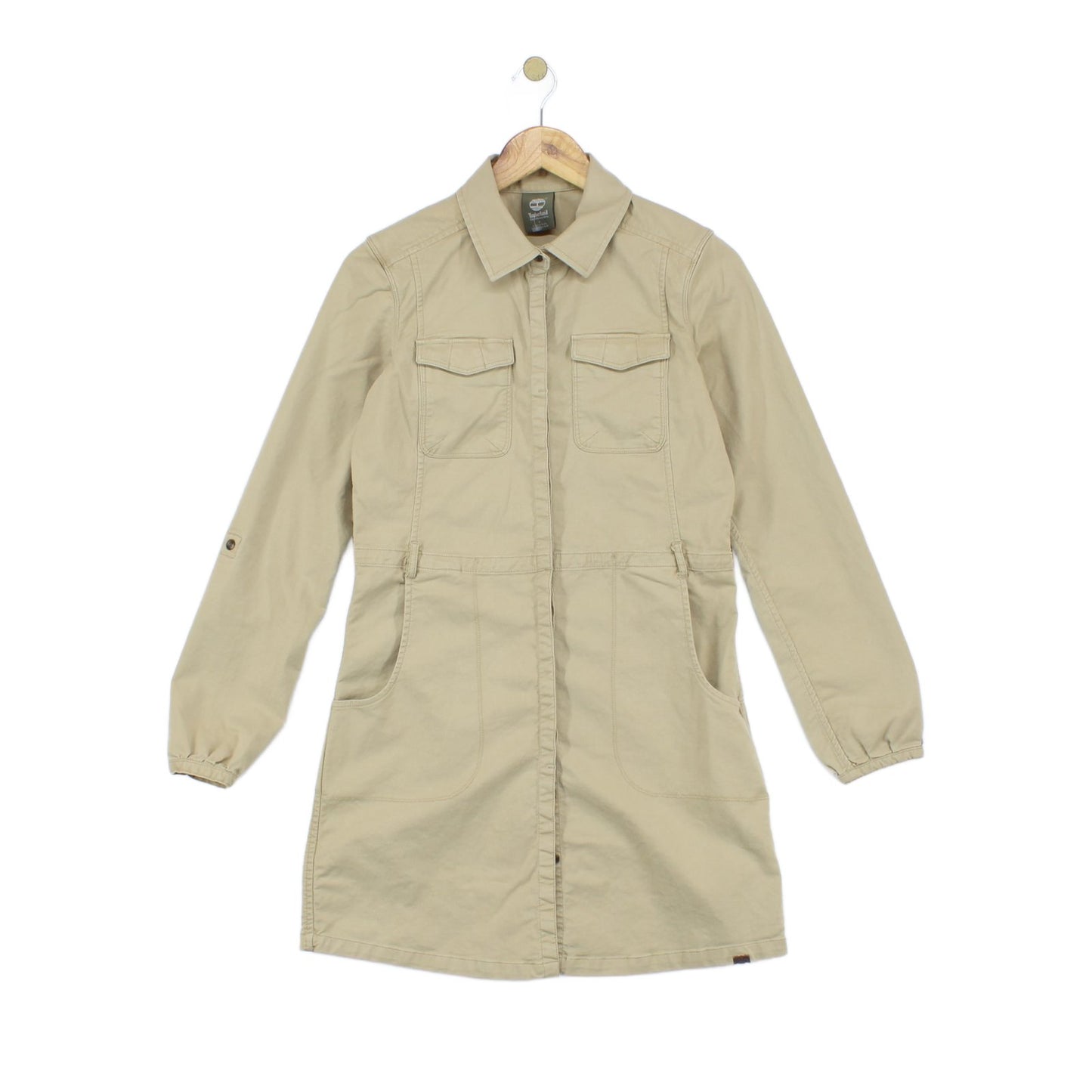 Womens Overcoat Earthkeepers Long Sleeve Canvas