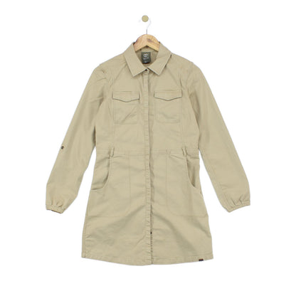 Womens Overcoat Earthkeepers Long Sleeve Canvas