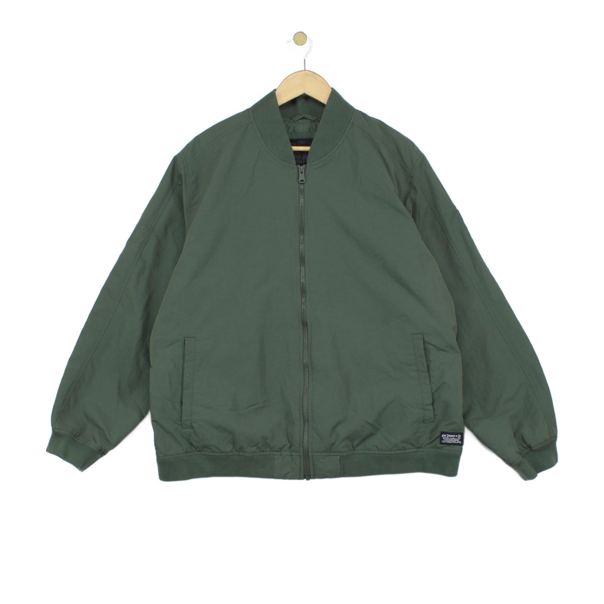 Mens Bomber Jacket Full Zip Classic