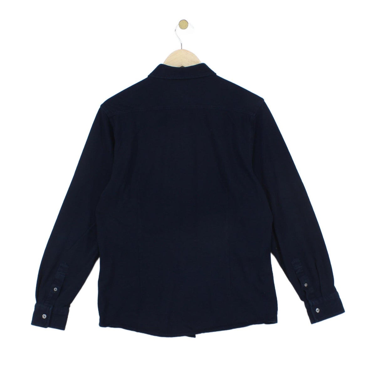 Mens Shirt Slim Long Sleeve Cotton