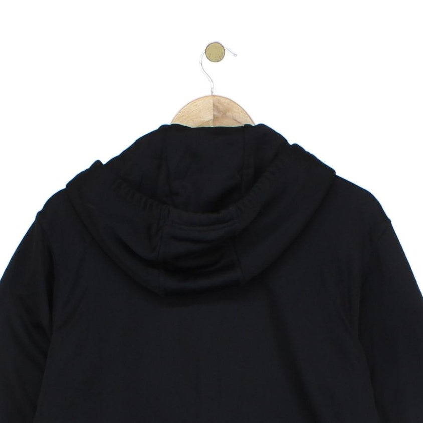 Mens Hoodie Full Zip Logo Sleeve