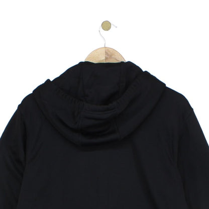 Mens Hoodie Full Zip Logo Sleeve