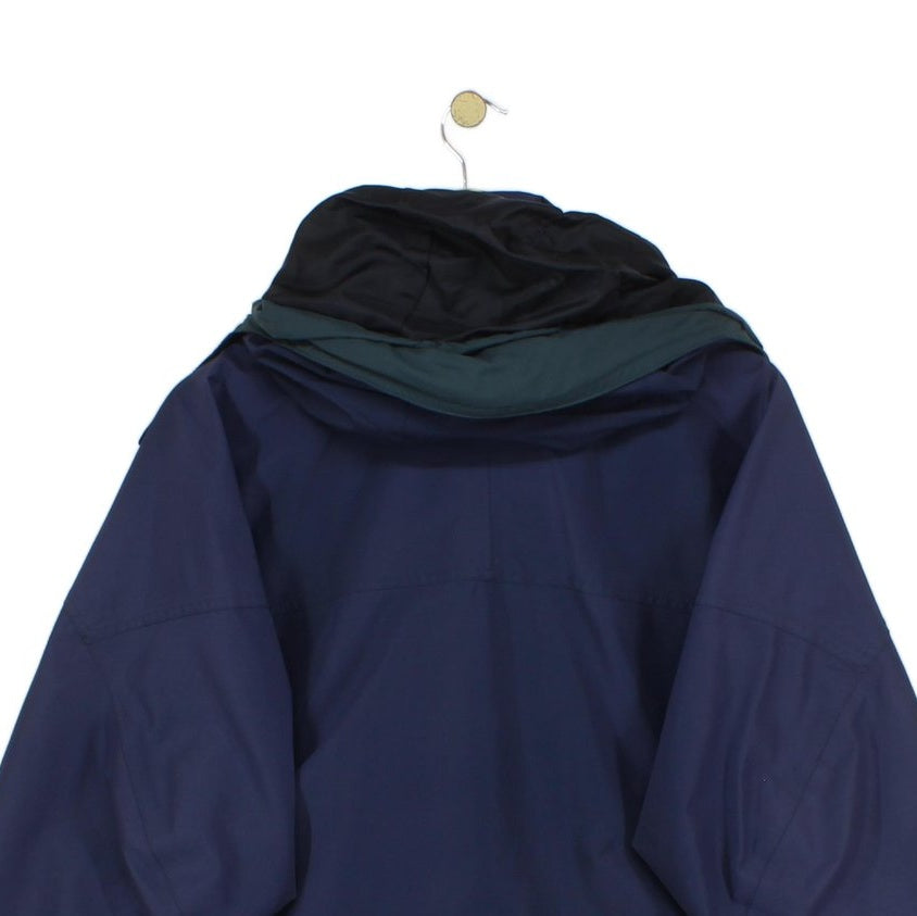 Mens Goretex Waterproof Jacket Hooded Full Zip Outdoor