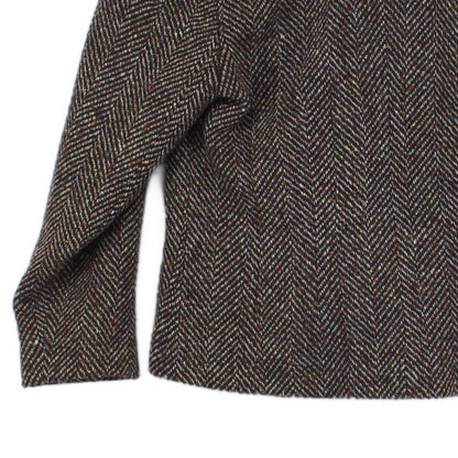 Womens Wool Blazer Floral Embroidered