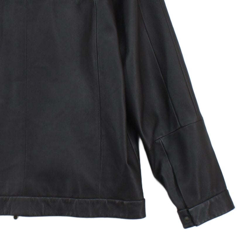 Mens Leather Jacket Full Zip