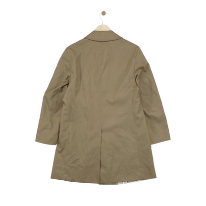 Womens Trench Coat Plaid Lining Classic
