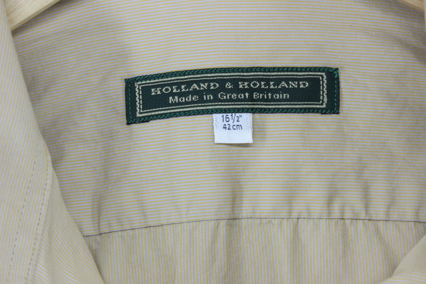 Mens Shirt Uk Made Button Up Long Sleeve