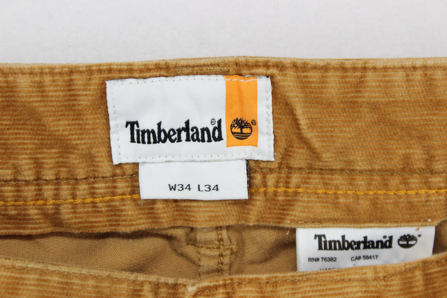 Mens Corduroy Trousers Durable Straight Fit