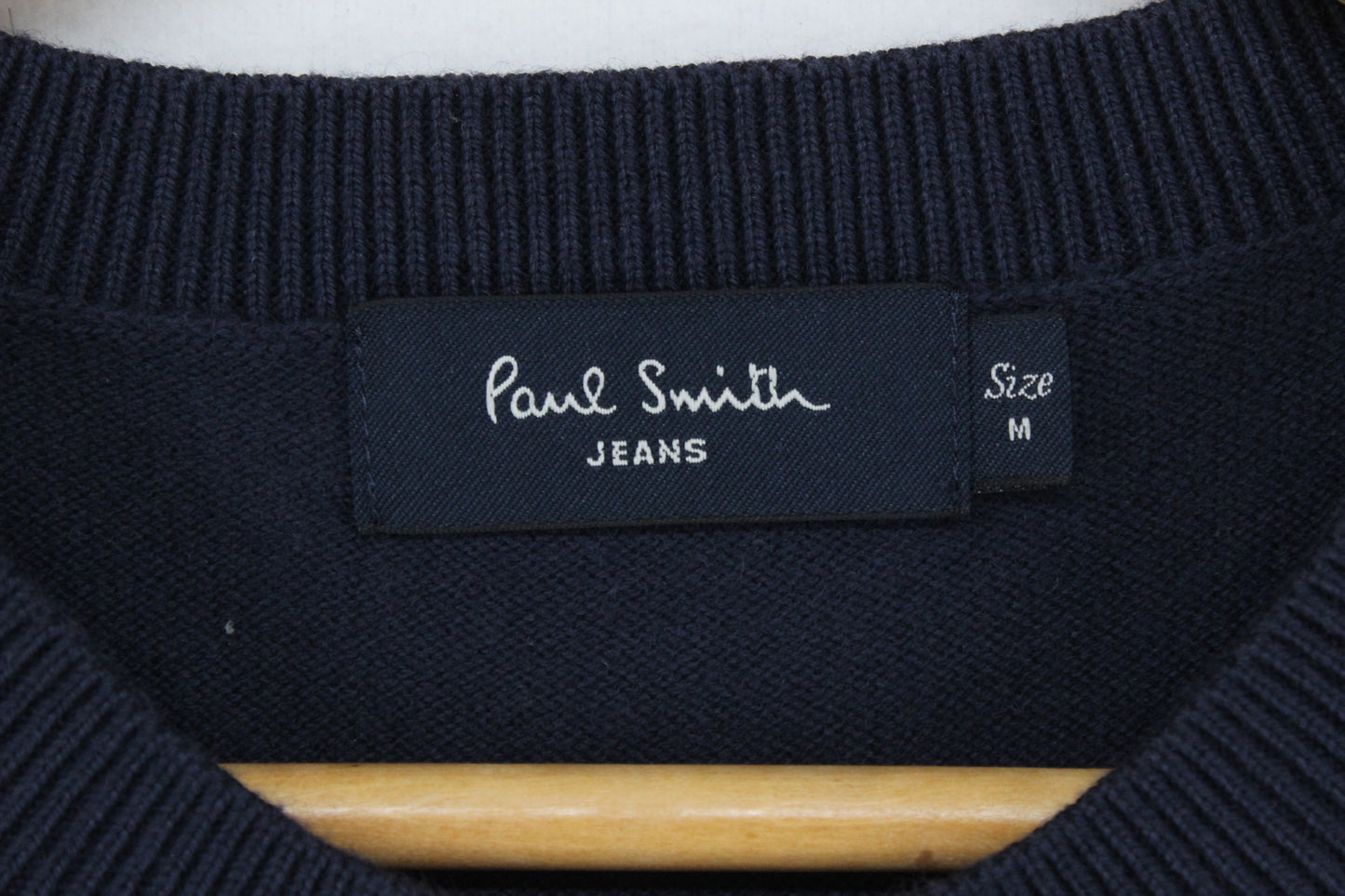 Mens Jumper Crew Neck Knit Cotton Wool
