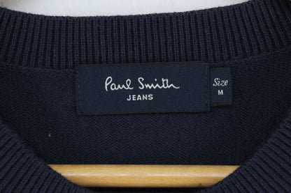 Mens Jumper Crew Neck Knit Cotton Wool