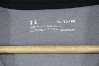 Mens 1/4 Zip T-Shirt Athletic Loose Fit Long Sleeve