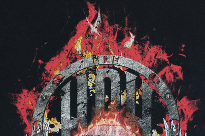 Mens Vintage Band T Shirt Heavy Metal Graphic