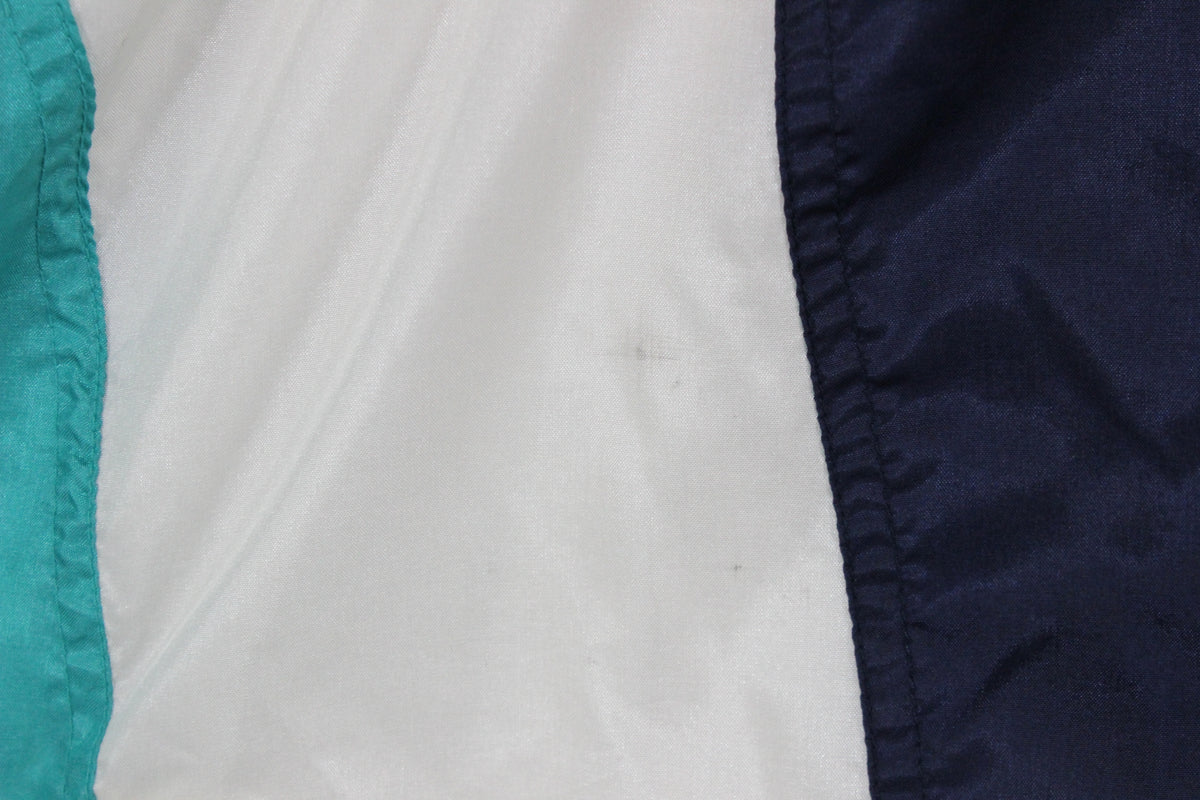 Mens Track Jacket Full Zip Colour Block