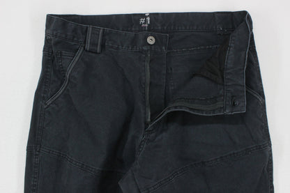 Mens Cargo Trousers Denim Relaxed