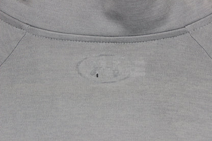 Mens 1/4 Zip T-Shirt Athletic Loose Fit Long Sleeve