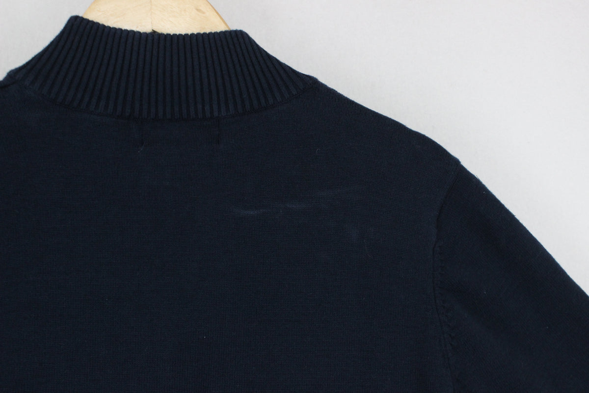 Womens 1/4 Zip Jumper Classic Fit