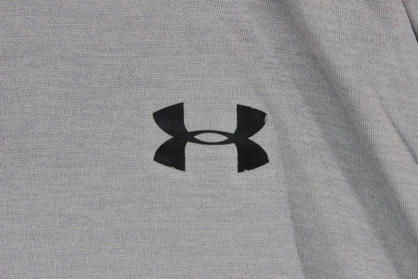 Mens 1/4 Zip T-Shirt Athletic Loose Fit Long Sleeve